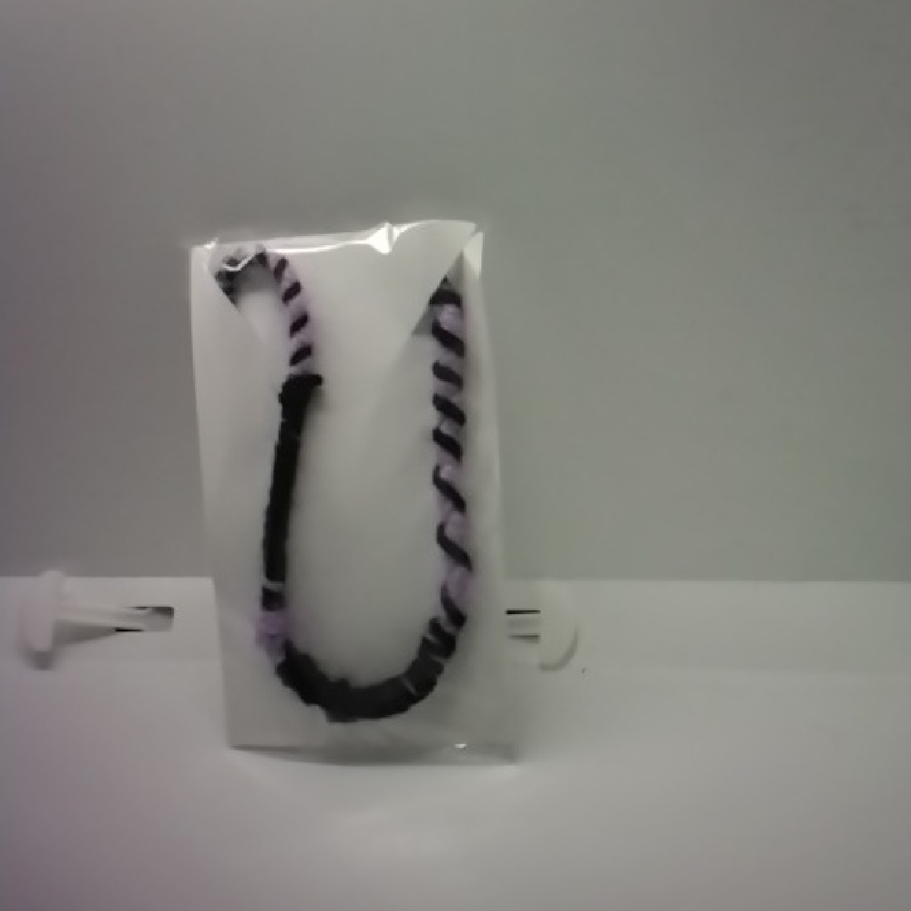 Lorena Espinoza Design Black and Purple Necklace